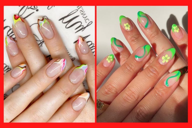 Diseños de uñas ¡1.000 ideas en imágenes! 32 Arte de Uñas Onduladas ¡Fácil de hacer tú misma!