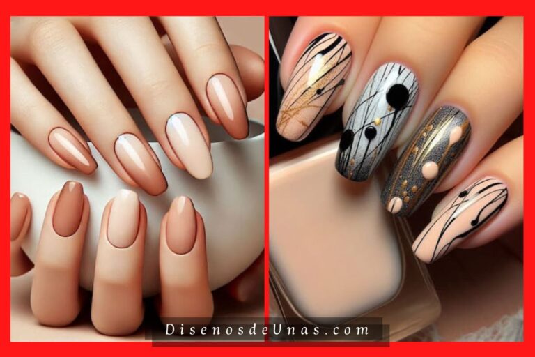 Diseños de uñas ¡1.000 ideas en imágenes! 40 BB Cream Nails: La Manicura Natural y Radiante que Todos Están Usando