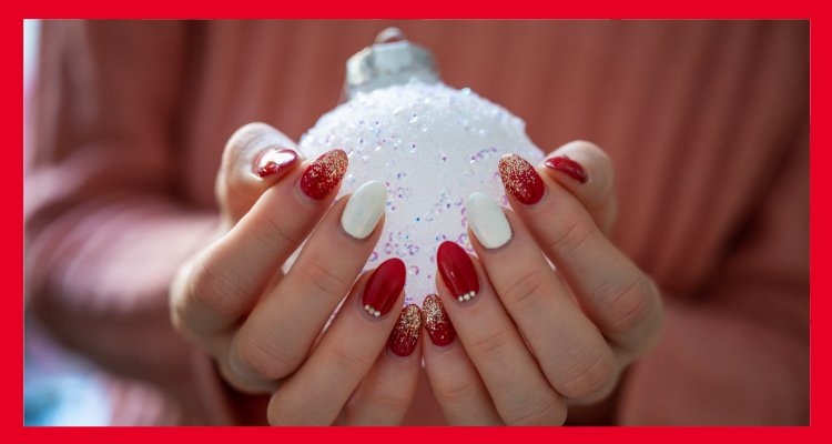 Diseños de uñas ¡1.000 ideas en imágenes! 86 Cómo incluir Colores Navideños en tu manicura