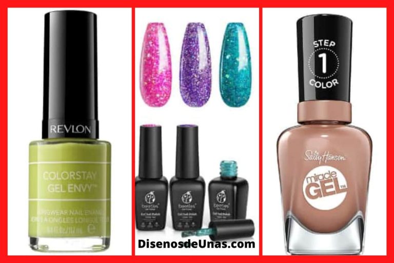 Diseños de uñas ¡1.000 ideas en imágenes! 70 Conoce los Esmaltes de Uñas en Gel ¡Guía de Compra!