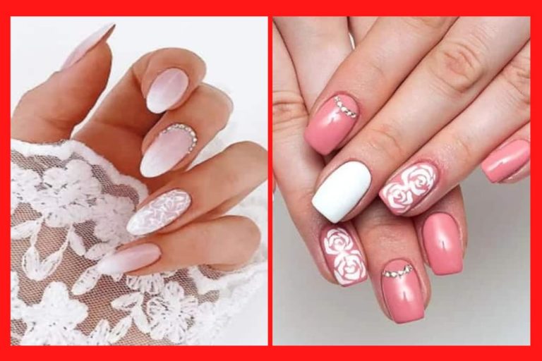 Diseños de uñas ¡1.000 ideas en imágenes! 88 Diseños de Uñas Nupciales Ideal para ese Día Especial