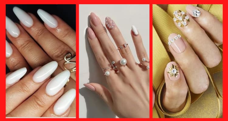 Diseños de uñas ¡1.000 ideas en imágenes! 92 Diseños de Uñas para Novias