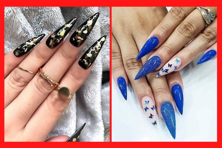 Diseños de uñas ¡1.000 ideas en imágenes! 30 Diseños de Uñas stiletto ¡Las Famosas las Recomiendan!