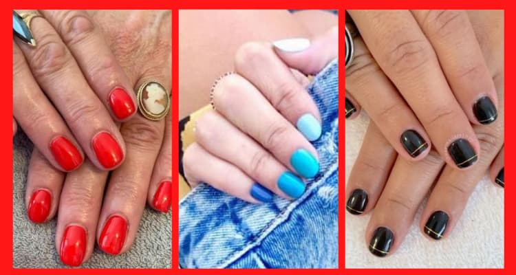 Diseños de uñas ¡1.000 ideas en imágenes! 35 Diseños en Gel para Uñas Cortas