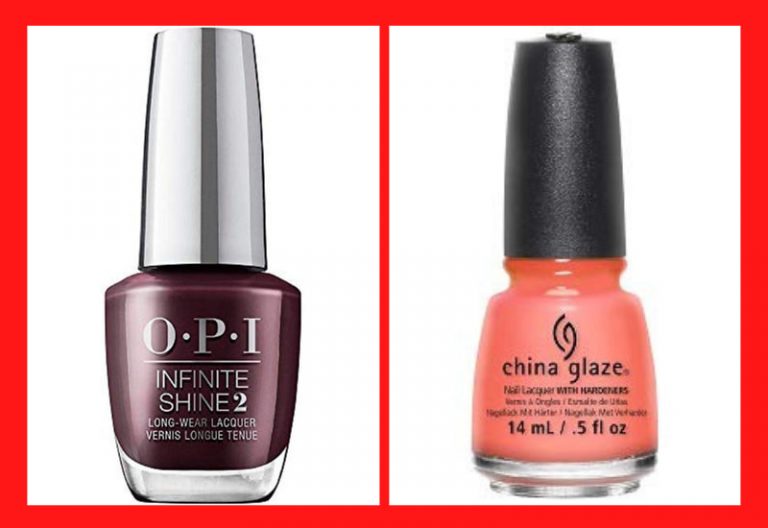 Diseños de uñas ¡1.000 ideas en imágenes! 74 Esmalte de Uñas OPI Vs China Glaze