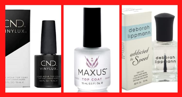 Diseños de uñas ¡1.000 ideas en imágenes! 78 Esmaltes de uñas Top Coat