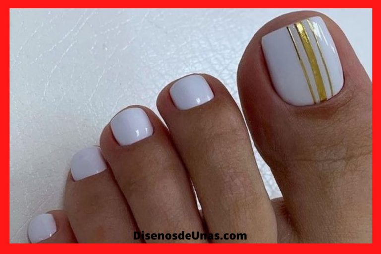 Diseños de uñas ¡1.000 ideas en imágenes! 14 Ideas de uñas decoradas para pies elegantes