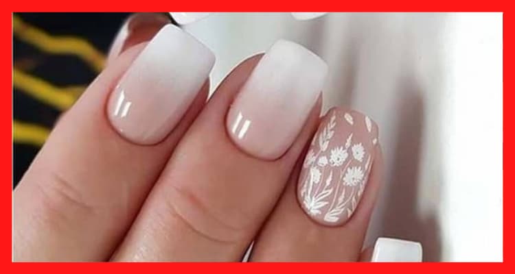 Diseños de uñas ¡1.000 ideas en imágenes! 91 Manicura Francesa para el día de tu boda
