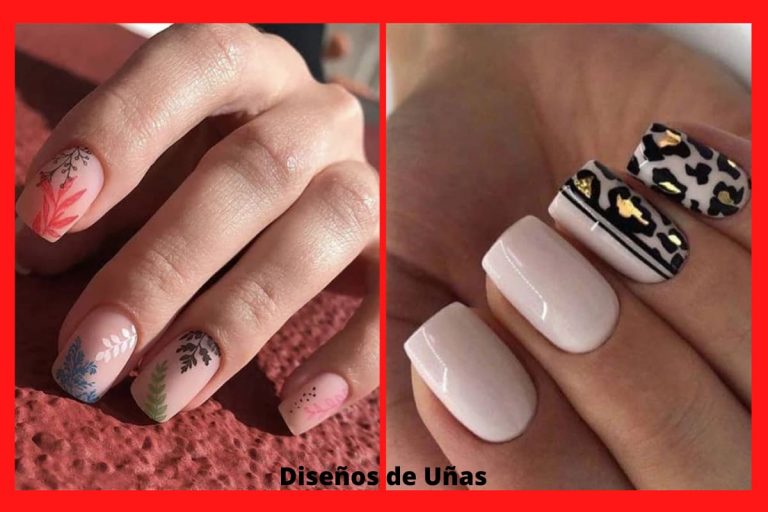 Diseños de uñas ¡1.000 ideas en imágenes! 28 Uñas Cuadradas ¡Los Mejores Diseños para Probar!