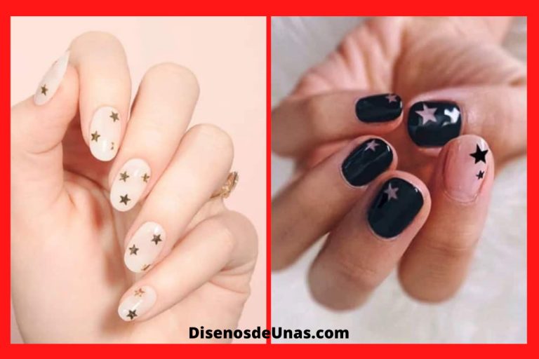 Diseños de uñas ¡1.000 ideas en imágenes! 8 Uñas de Estrellas ¡Diseños de Ensueño que debes Tener!