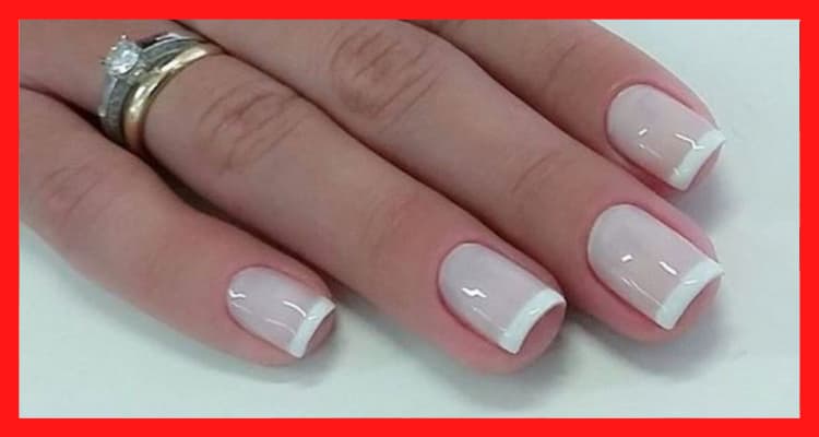 Diseños de uñas ¡1.000 ideas en imágenes! 66 manicura francesa